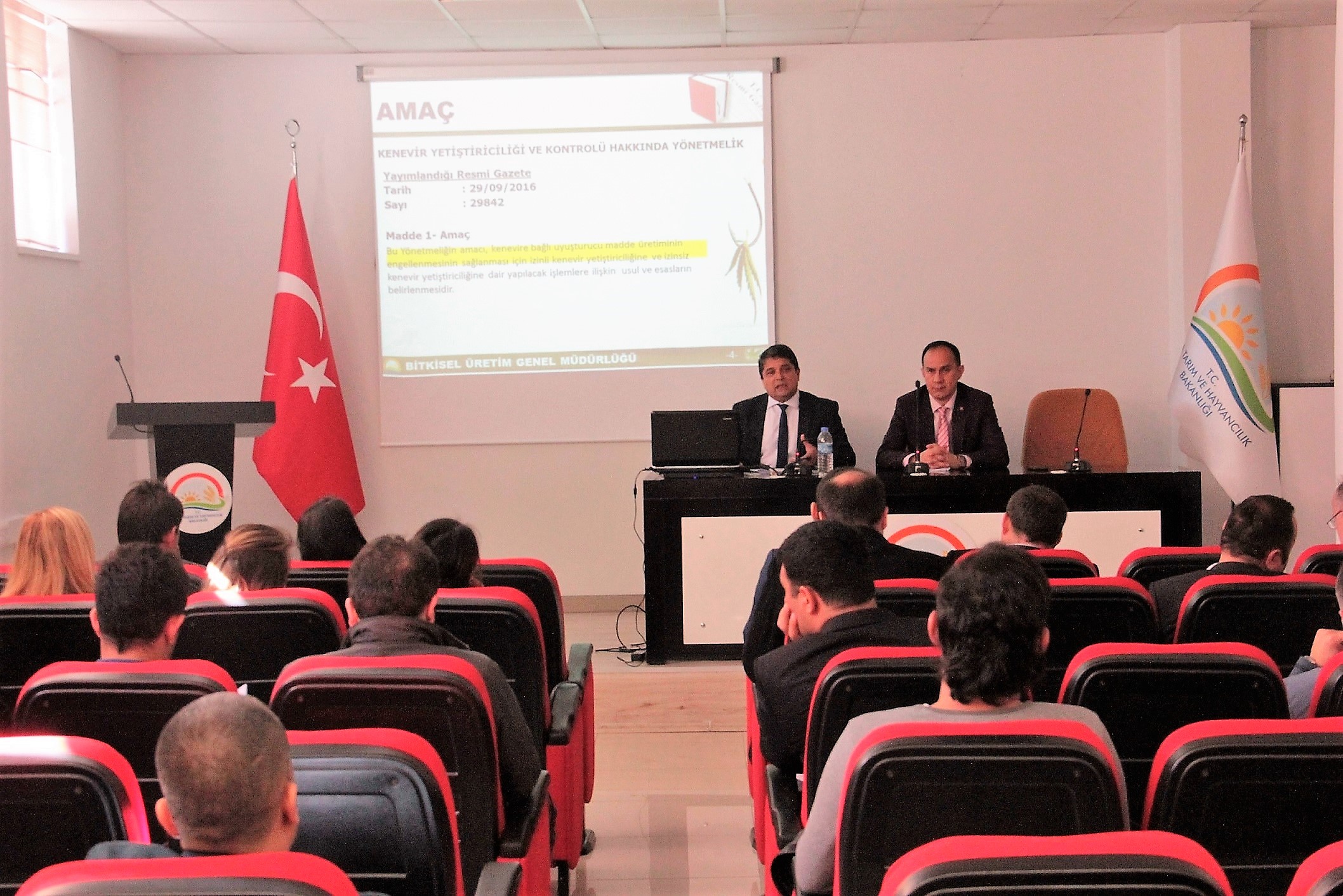 Kenevir Eğitimi Verildi