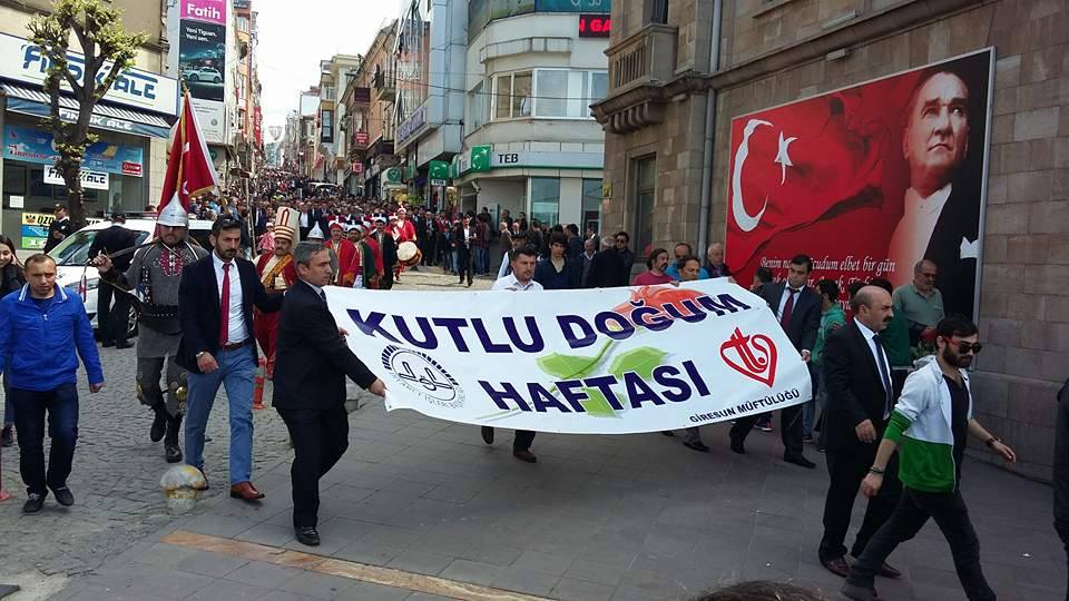 Giresun’da ‘Kutlu Doğum Haftası’ Coşkusu 