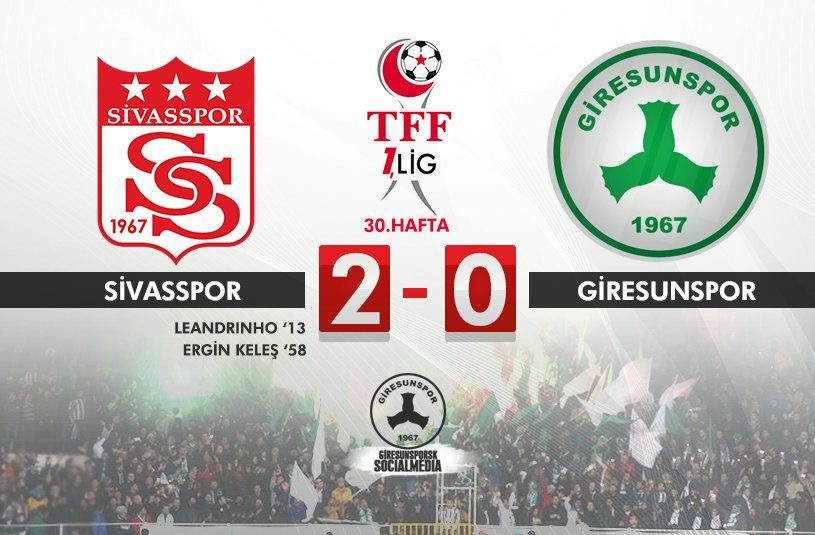 Sivasspor-Giresunspor: 2-0