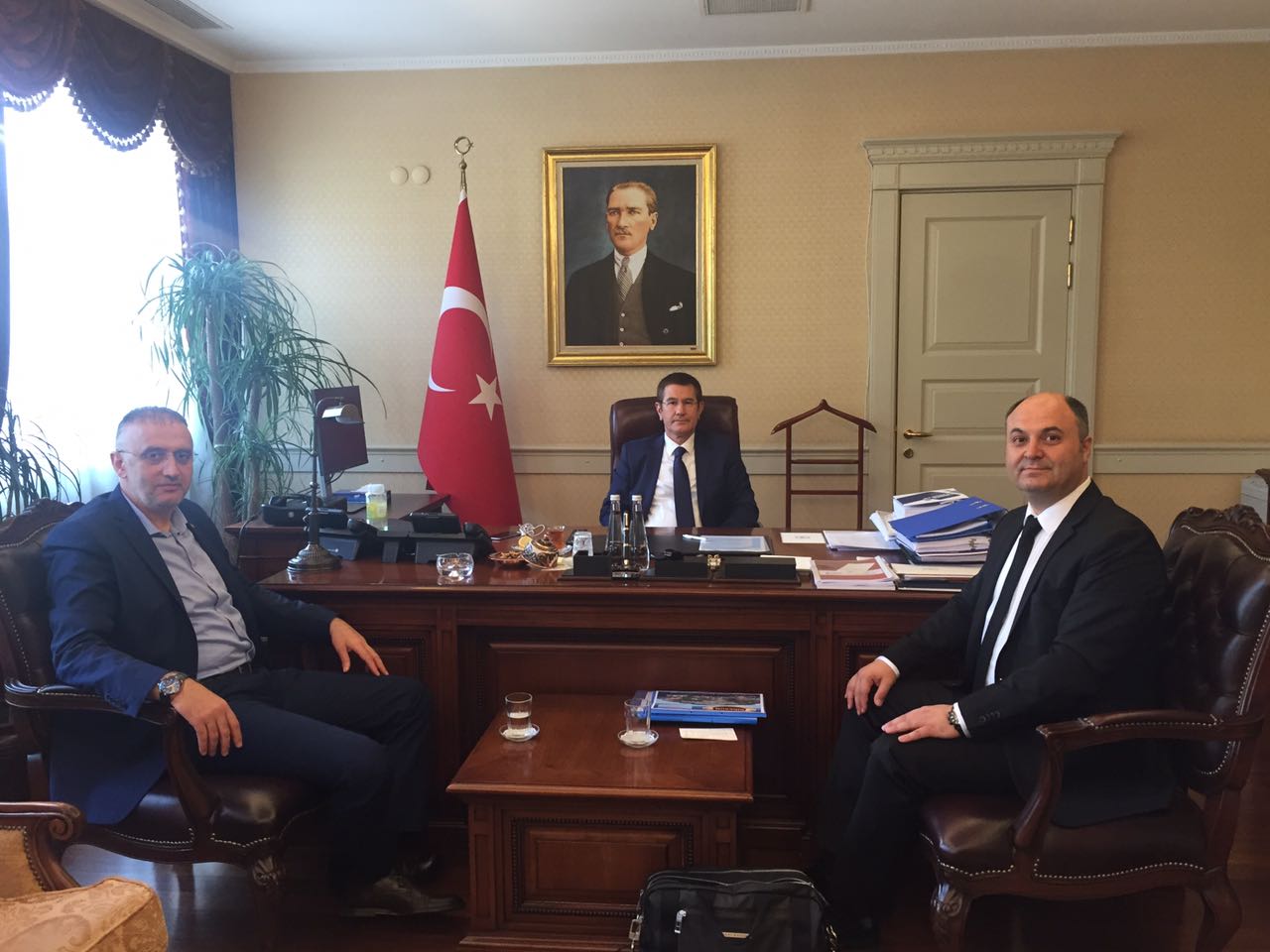 Başkan Yakar, Canikli ile buluştu