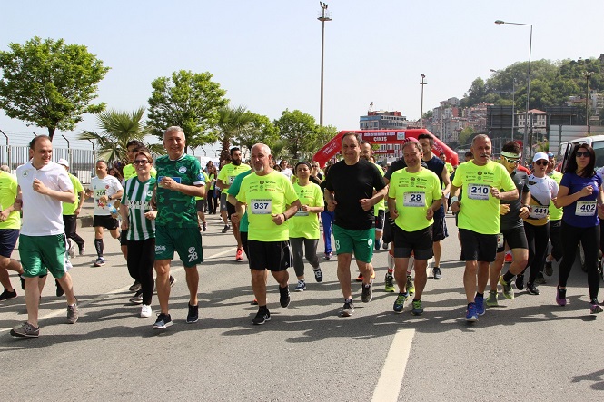 Giresun Aksu Yarı Maratonuna Büyük İlgi