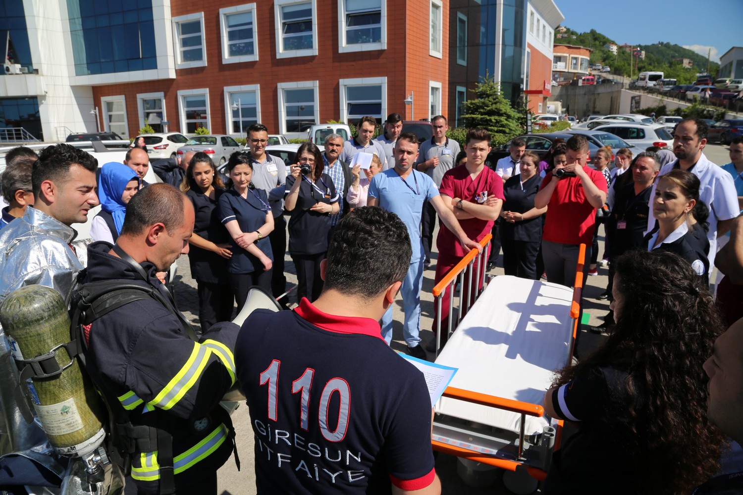 Gerçeği Aratmayan Yangın Tatbikatı