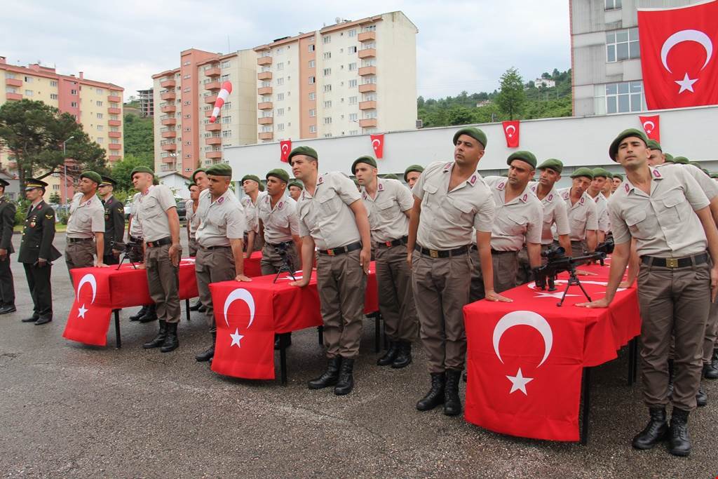 367’inci Kısa Dönem Erler Yemin Etti