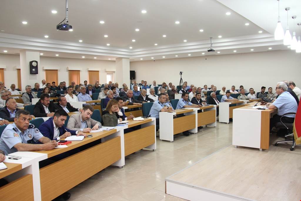 Muhtarlarla Asayiş Toplantısı Yapıldı