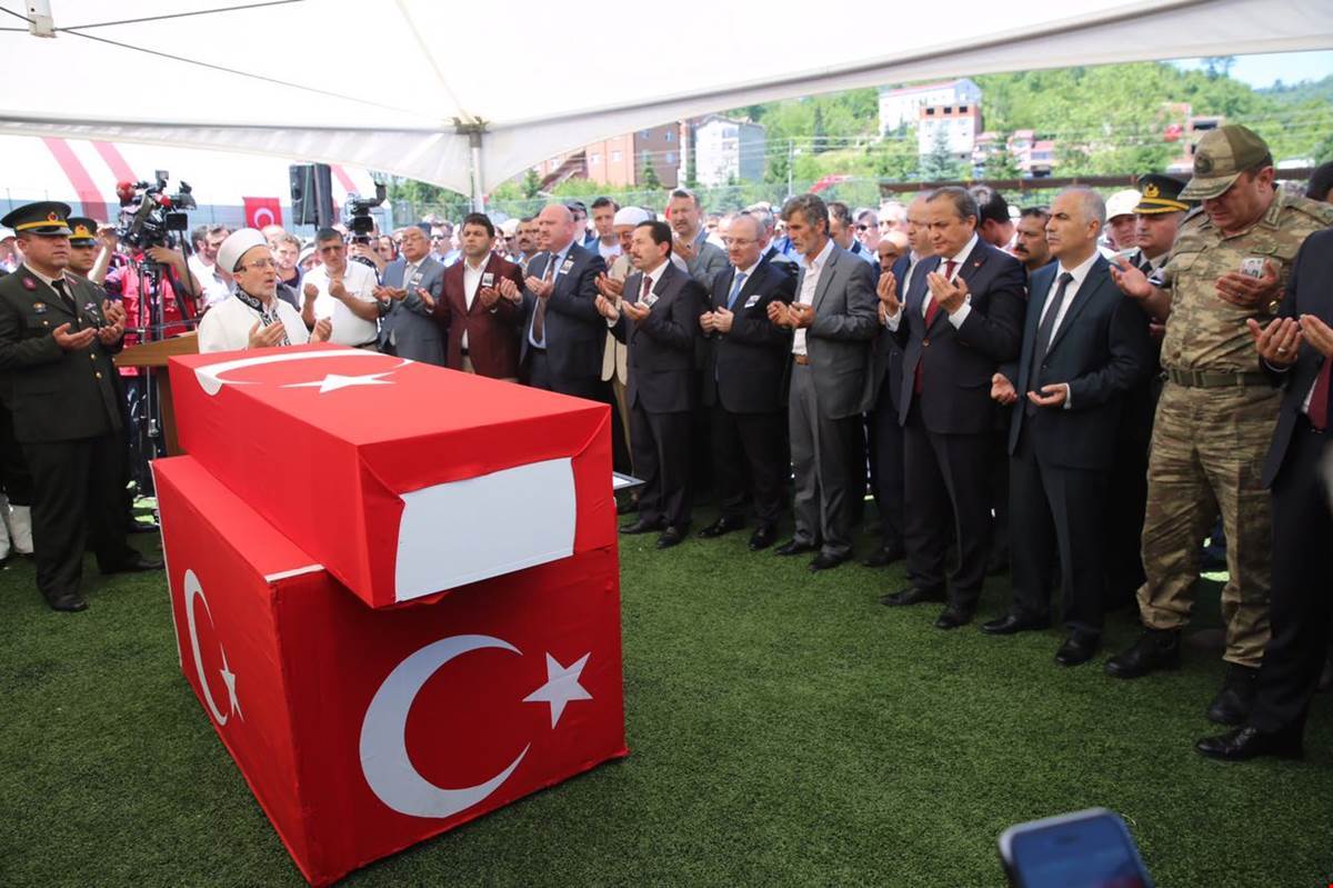 Ordu’lu Şehidimiz Toprağa Verildi