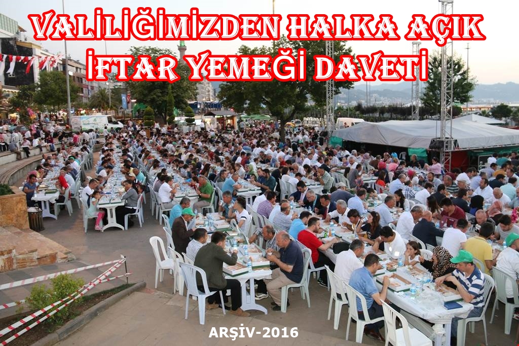 Halka Açık İftar Yemeği Daveti