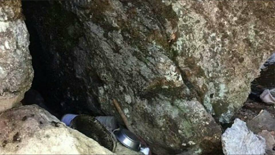 Giresun'da PKK sığınağı bulundu
