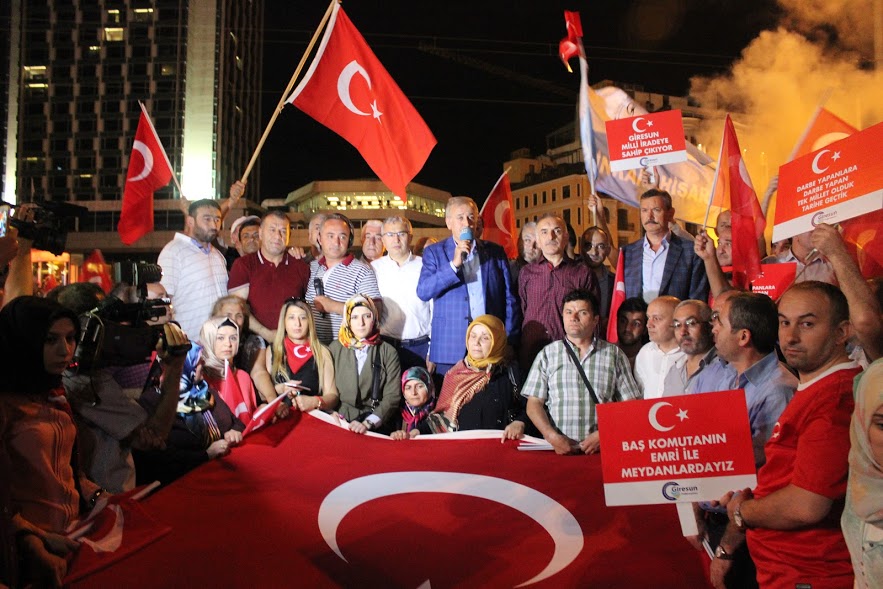 Giresun Medya Platformundan Demokrasi Ruhu….