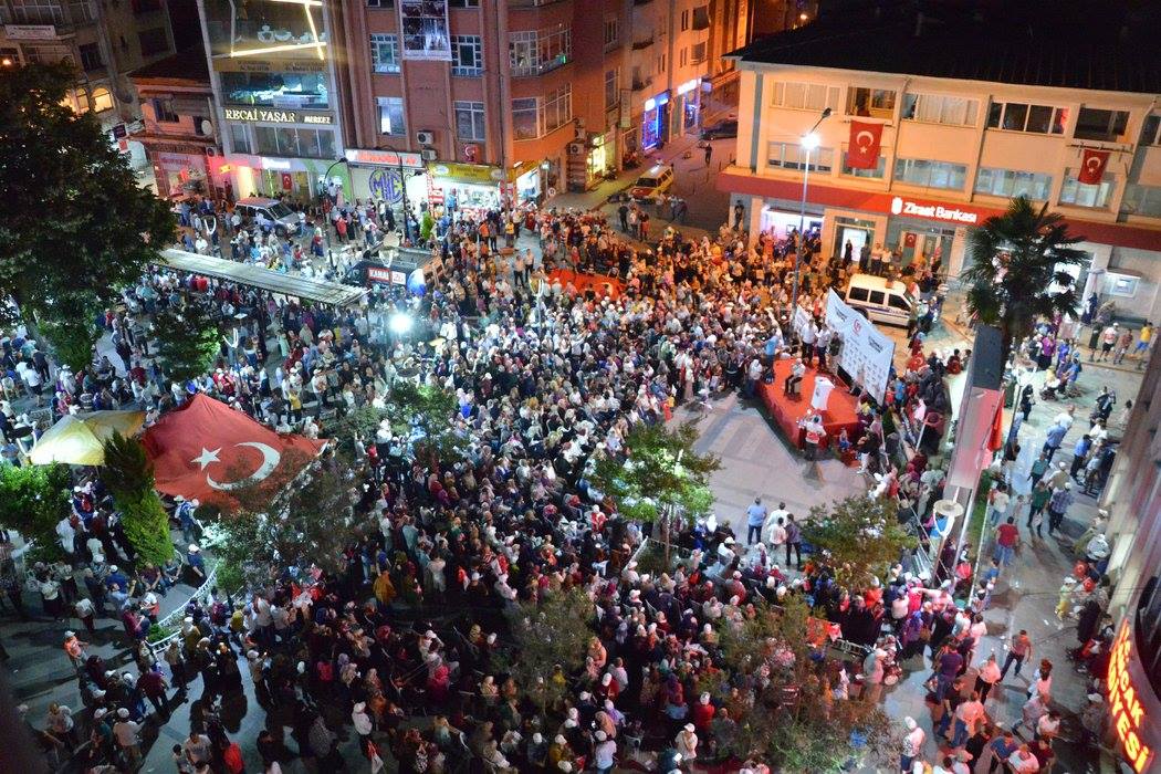 Bulancak'ta 15 Temmuz etkinlikleri coşkuyla kutlandı.