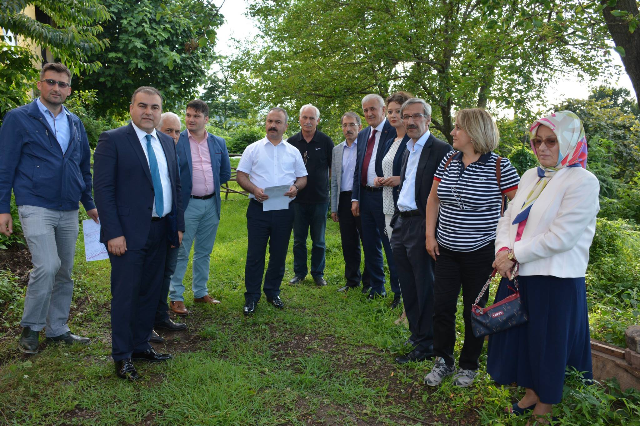 Yeni Üniversite Binası Arazisinde İncelemelerde Bulunuldu. 