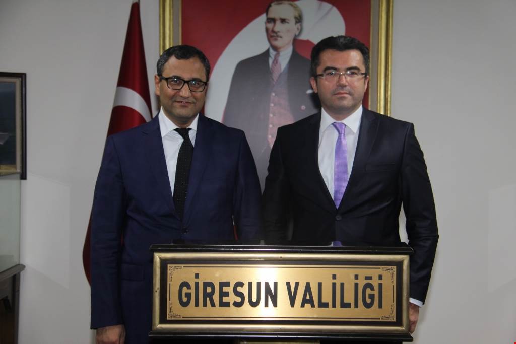 Gümüşhane Valisi Memiş’ten Sayın Valimize Ziyaret 