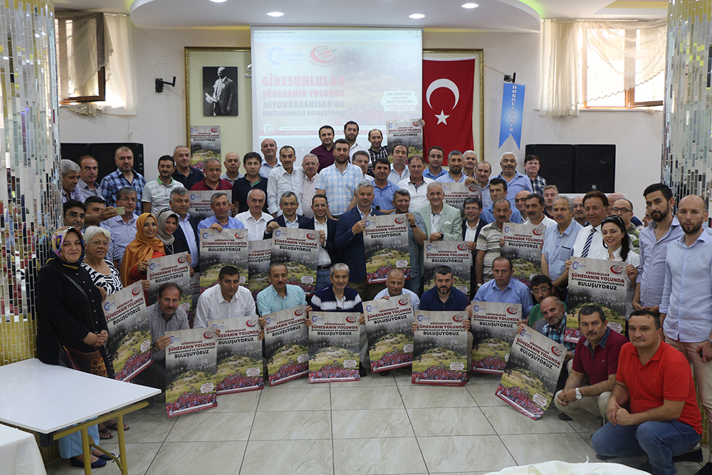 Afyon Giresunlular Şehitliği Anma Törenlerine Büyük Katilim...