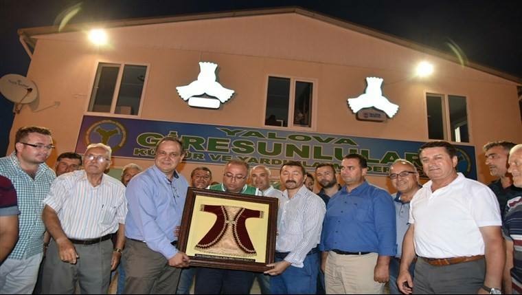 Giresunlular Derneğini Ziyaret Ettiler