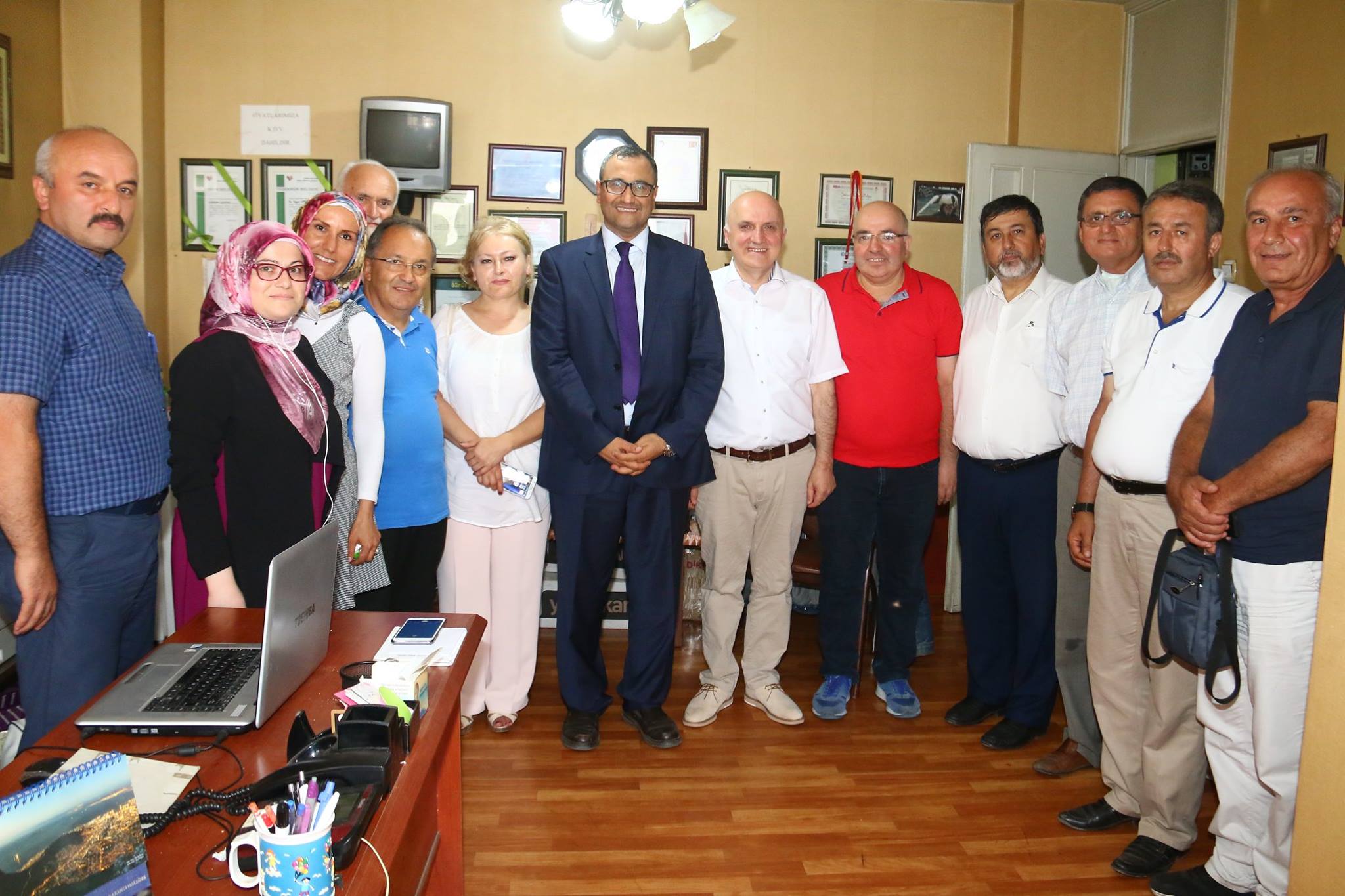 Giresun Valisinden Basın Emekçilerine Ziyaret