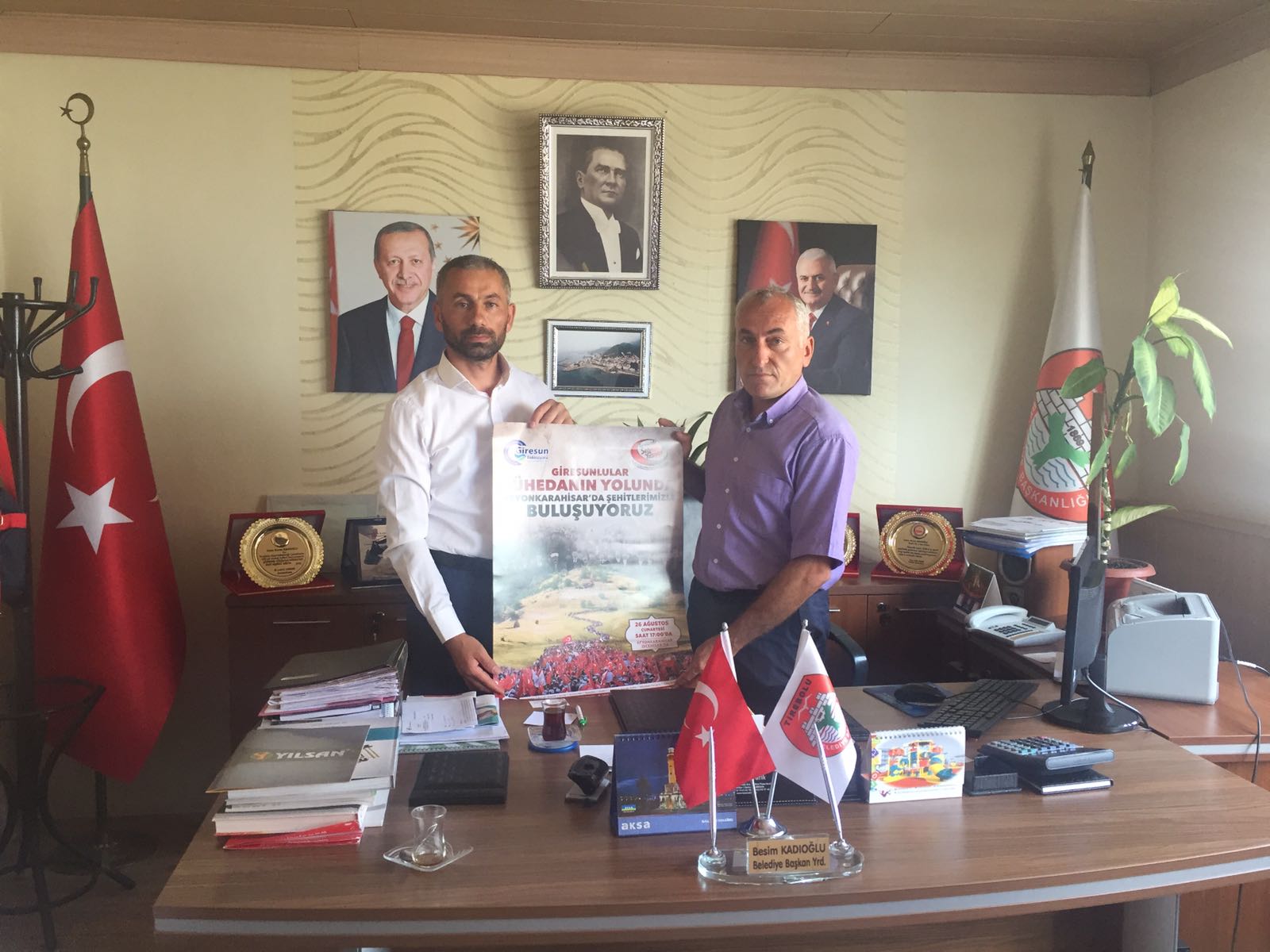 Giresunlular Afyon Şehitliğinde Buluşuyor