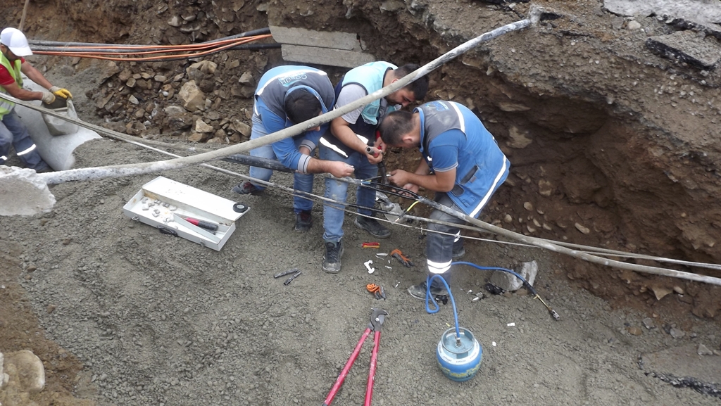 Doğankent Altyapısında Tadilat ve Yenileme çalışmaları 