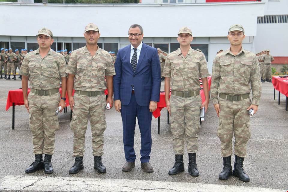 Sayın Valimiz, Acemi Erlerin And İçme Törenine Katıldı