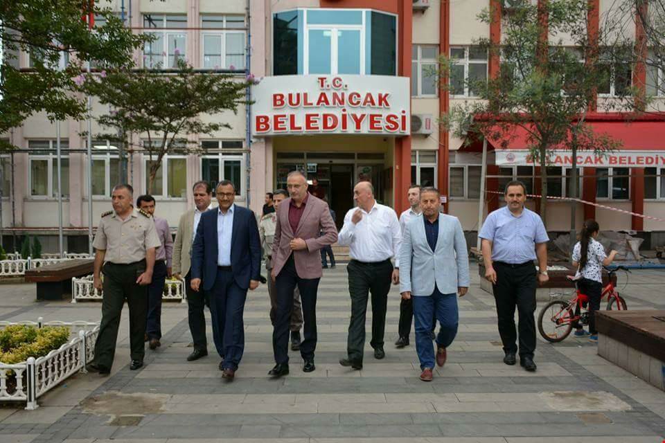 Vali Sarıfakıoğulları, Bulancak İlçesini Ziyaret Etti