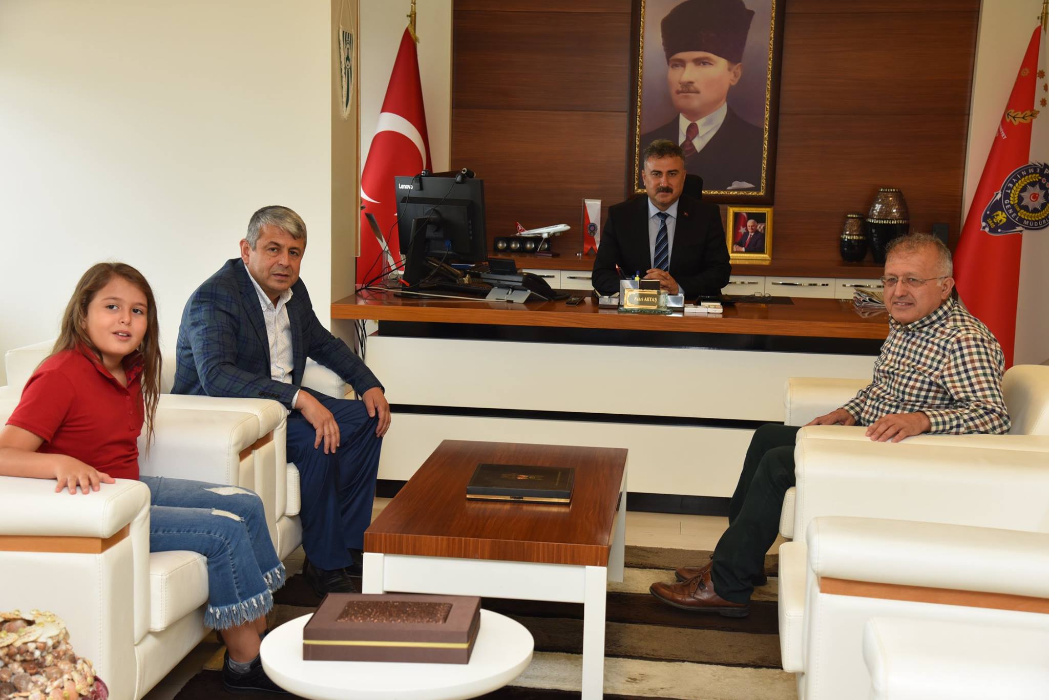Başkan Karadere’den İl Emniyet Müdürüne Hayırlı Olsun Ziyareti