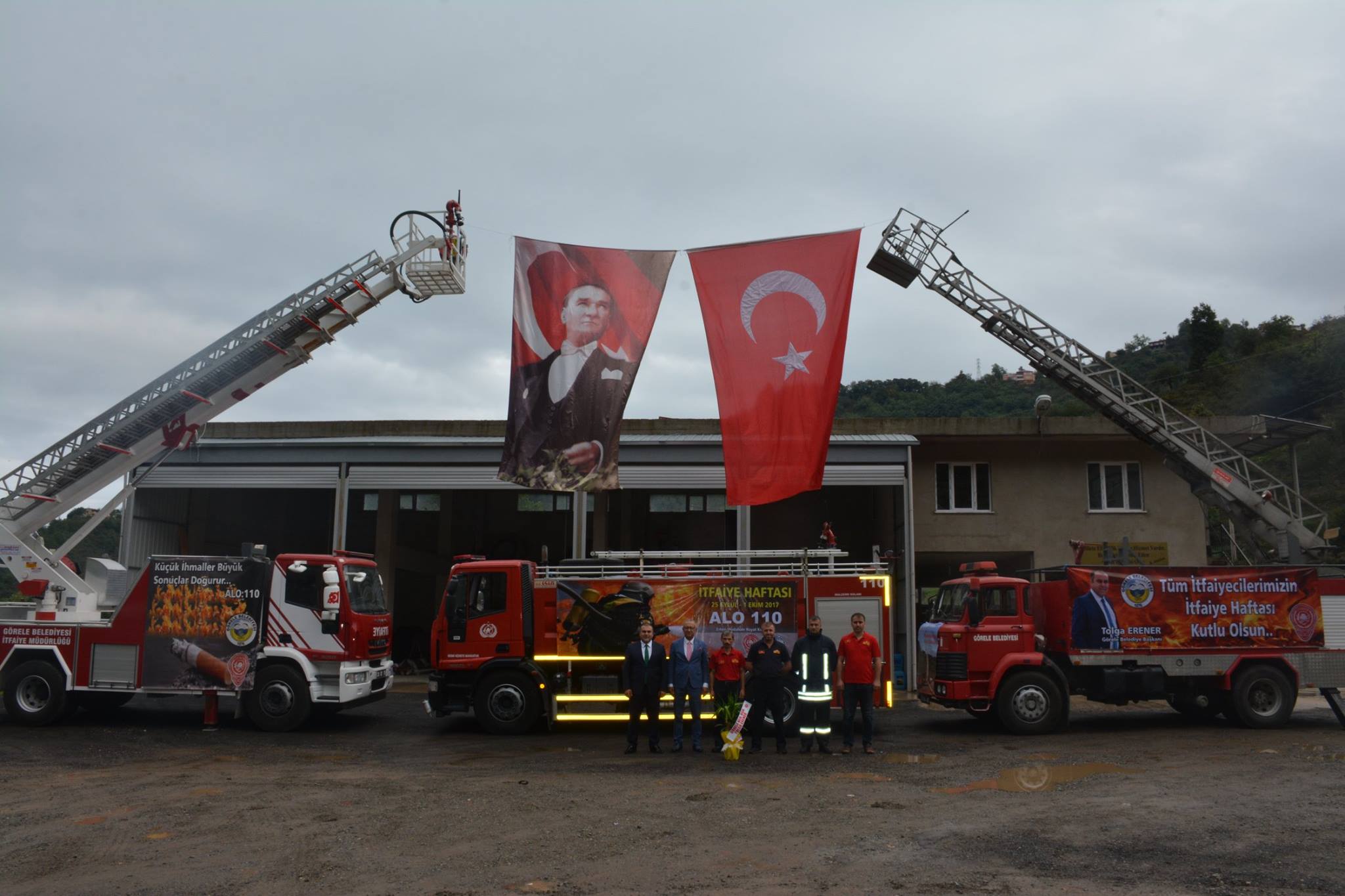 İtfaiye Çalışanlarımızın Haftasını Kutladı.