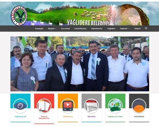 Yağlıdere Belediyesi Web Sitesi Yenilendi