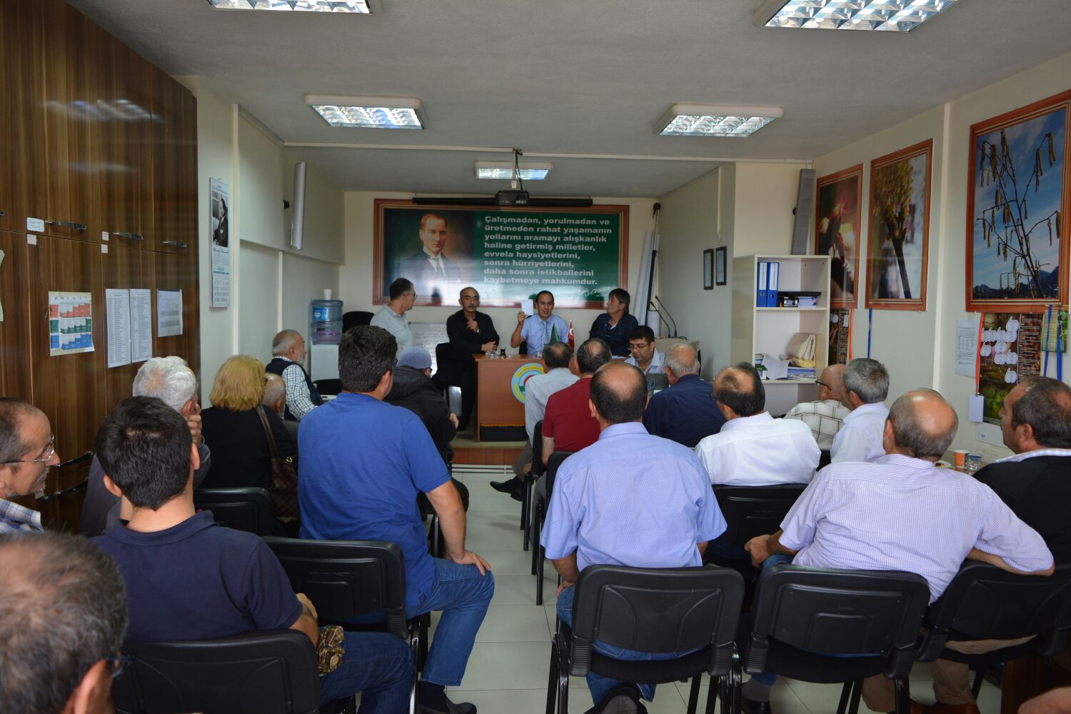 Organik Fındık Üreticilerine bilgilendirme Toplantısı Düzenlendi