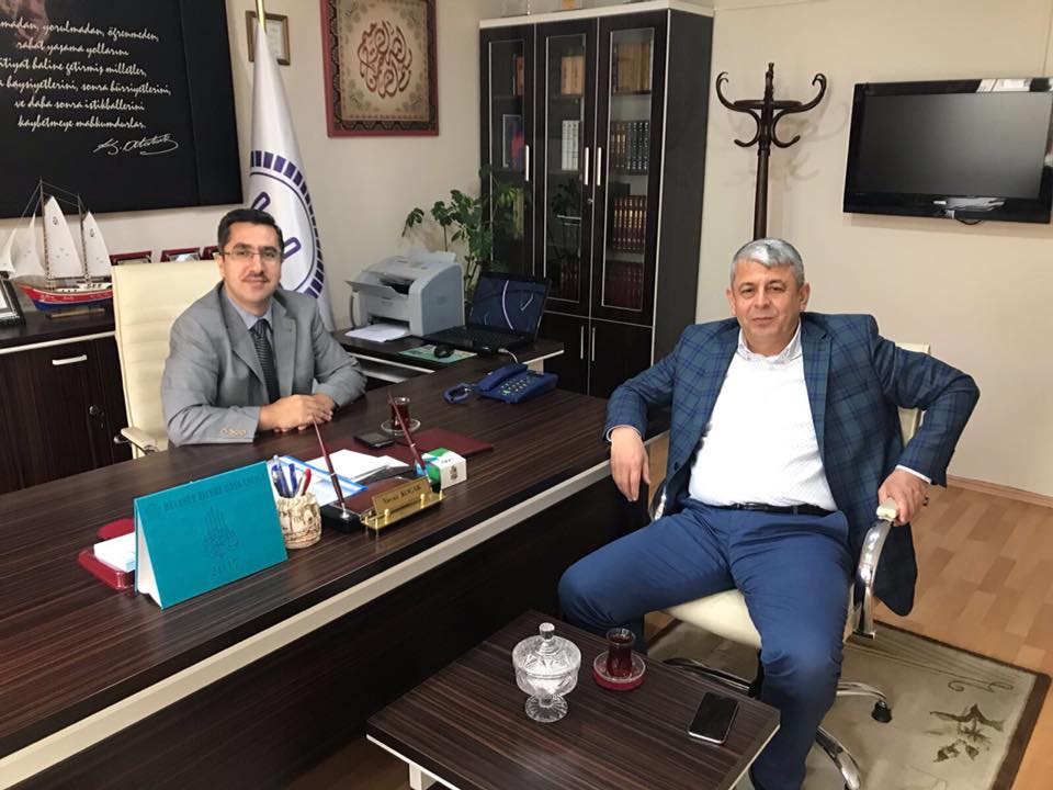 Karadere, Müftü Yavuz Koçak’ı Makamında Ziyaret Etti
