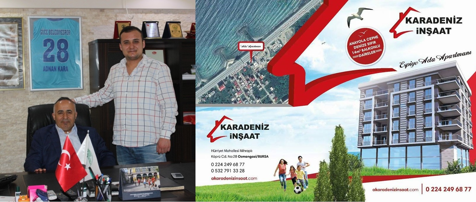 Karadeniz İnşaat'dan Espiye'ye Yatırım Fırsatı