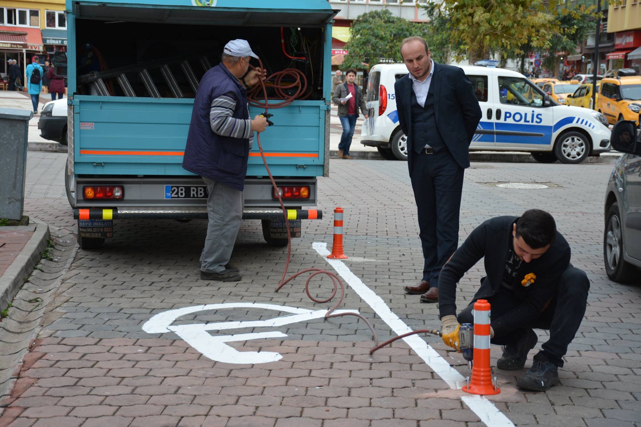 Engelli Vatandaşlarımıza Araç Park Yeri Oluşturuldu