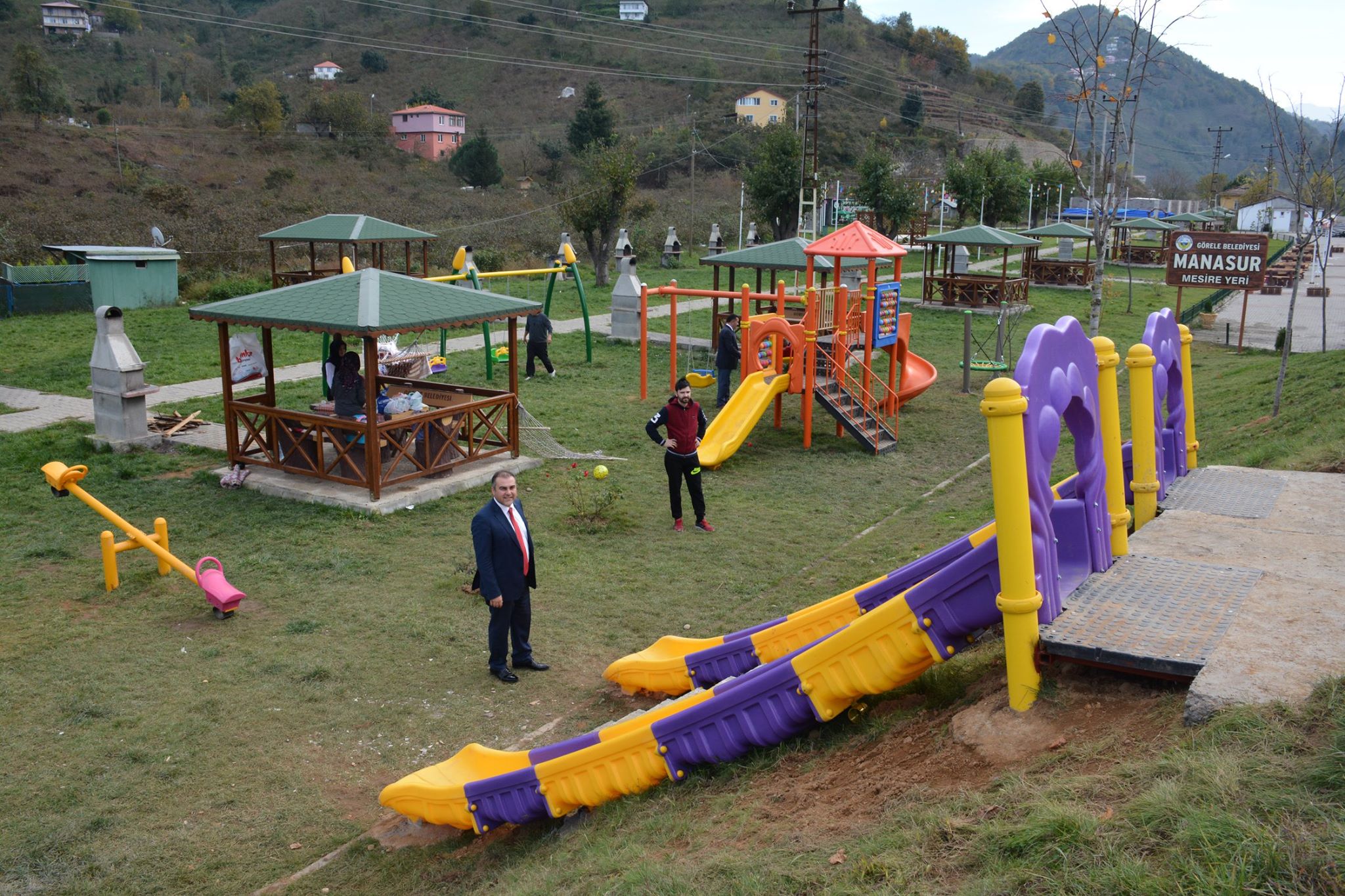 Manasur Piknik Alanımız Çocuk Parkına Kavuştu