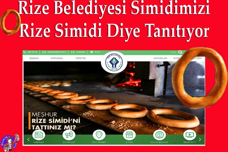 ​Rize Belediyesinin Web Sitesini Gören Giresunlular ŞOK