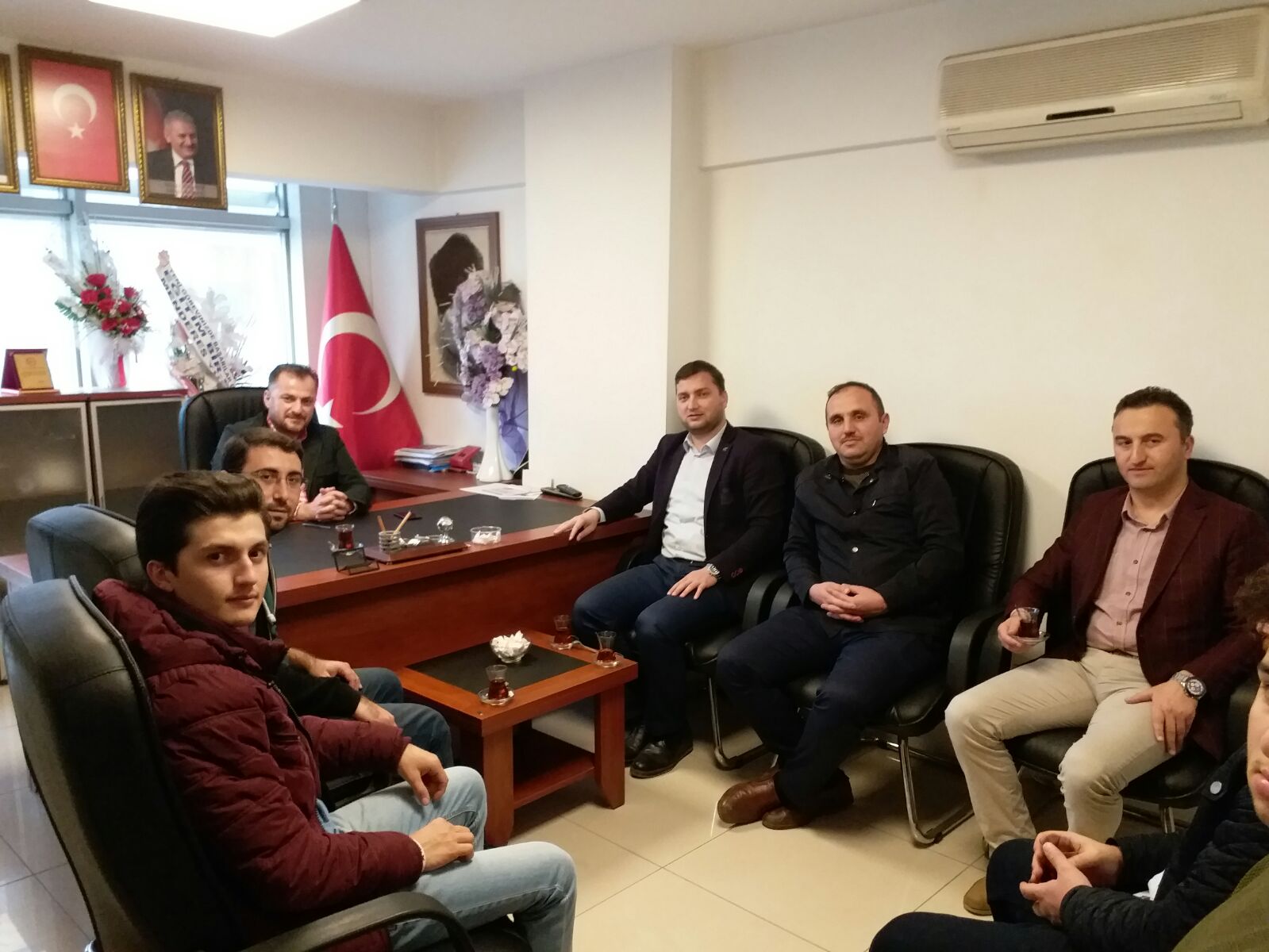 TÜGVA Bulancak'tan AK Parti'ye Hayırlı Olsun Ziyareti