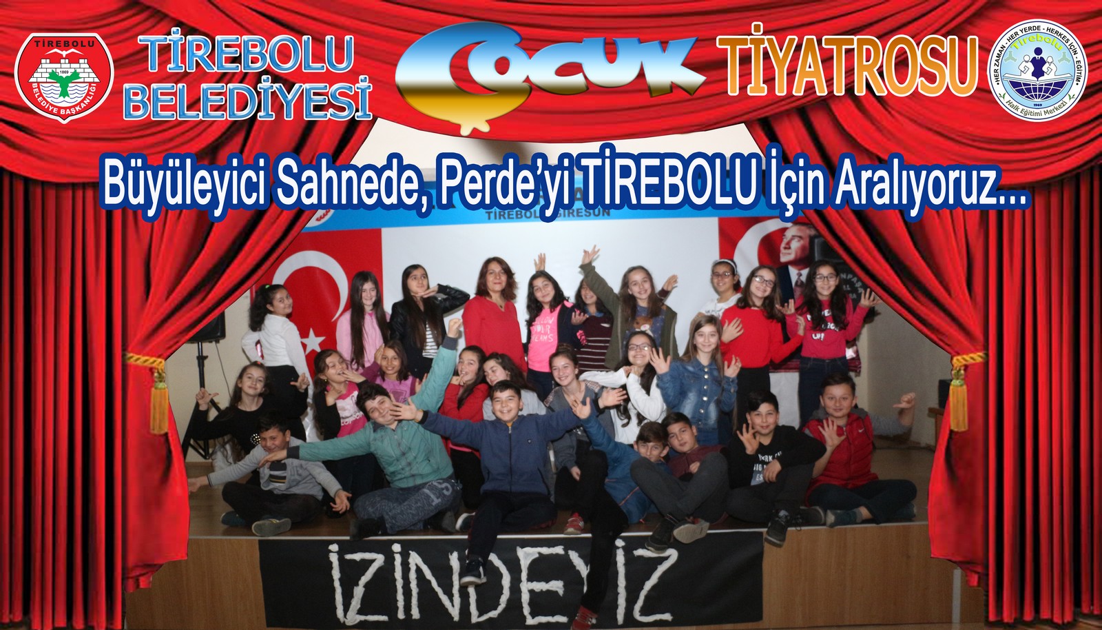 Belediye Çocuk Tiyatrosu Çalışmaları  Devam Ediyor