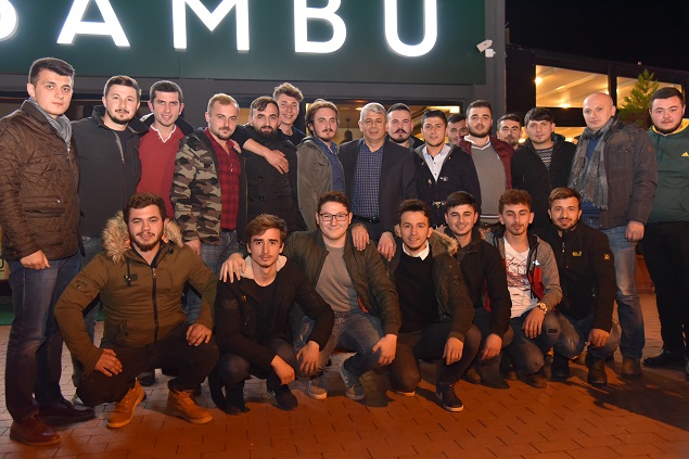 Başkan Karadere Espiye Yıkım Ekibi Gençliğiyle Buluştu.