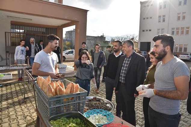 Başkan Mustafa Karadere Hamsi Festivaline Katıldı.