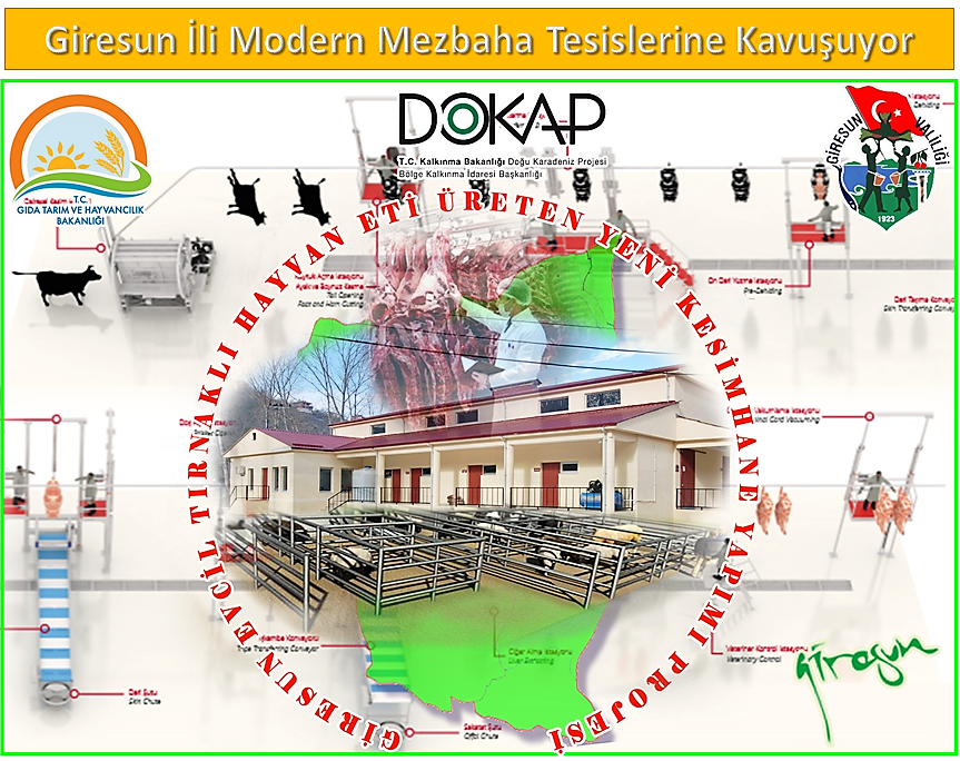 Giresun İli Modern Mezbaha Tesislerine Kavuşuyor