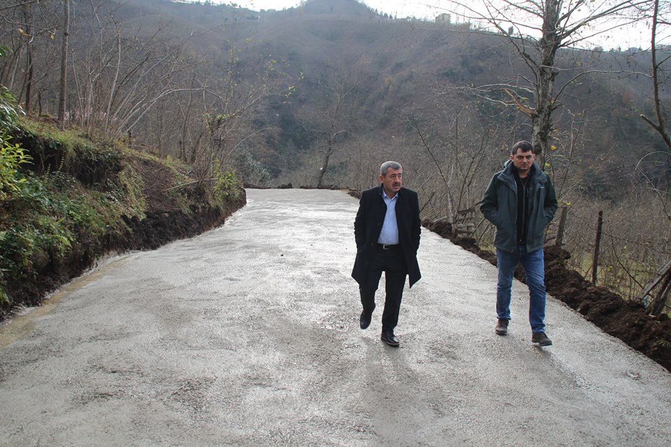 Günece Mahallesinde Yol Betonlama Çalışmasına Başlandı