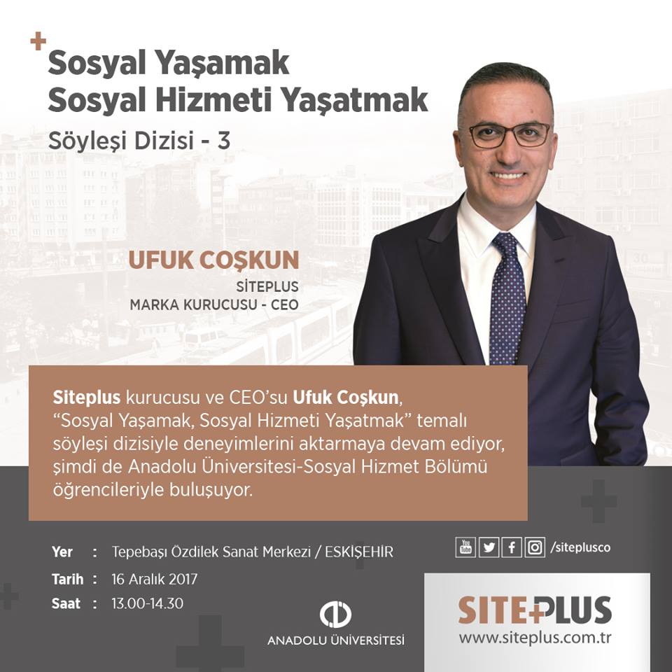 Siteplus CEO’su Coşkun söyleşilerine devam ediyor