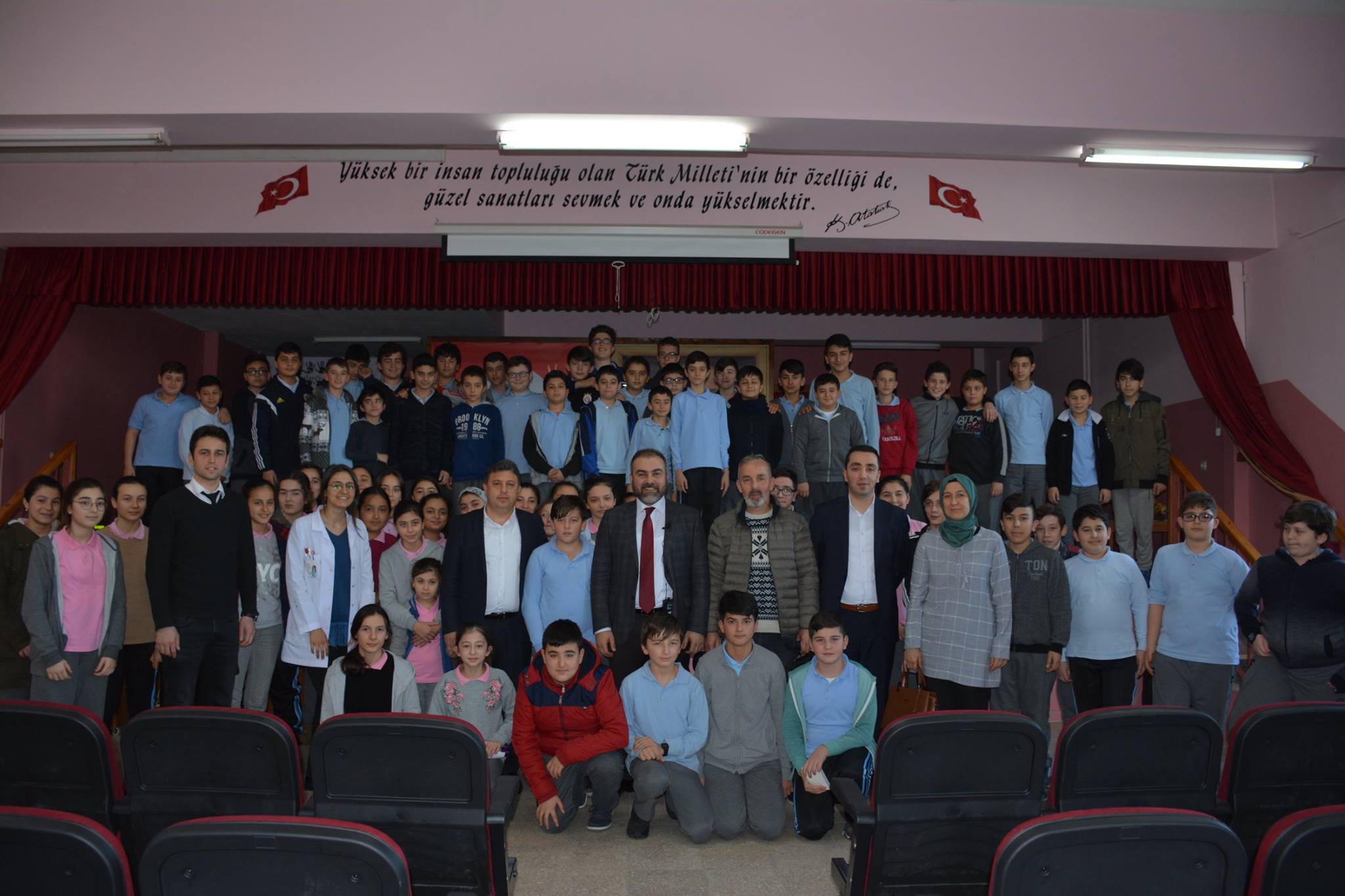 Görele Hasan Ali Yücel Ortaokulu Öğrencilerinin Konuğu Oldu