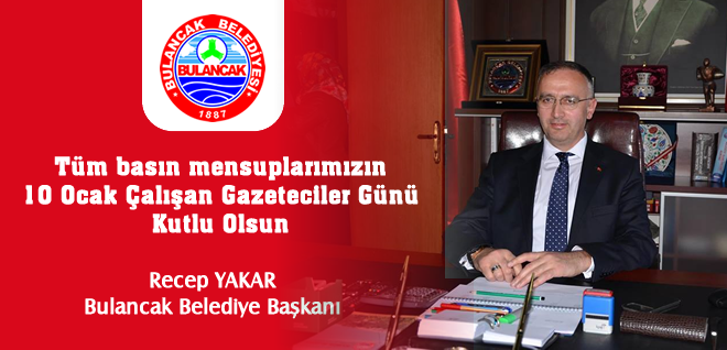 Başkan Yakar’dan 10 Ocak Çalışan Gazeteciler Günü Mesajı