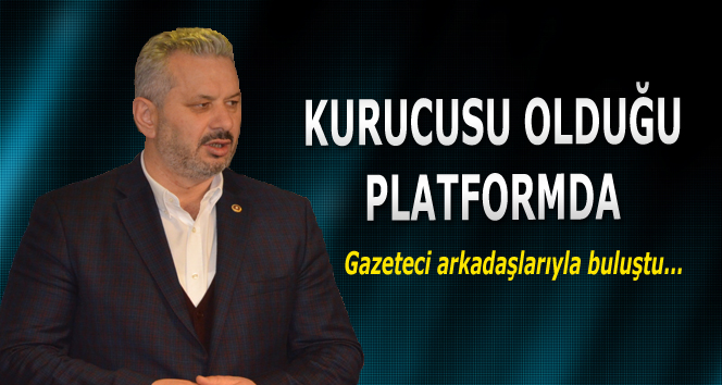 Milletvekili Turan Gazeteci Arkadaşlarıyla Buluştu