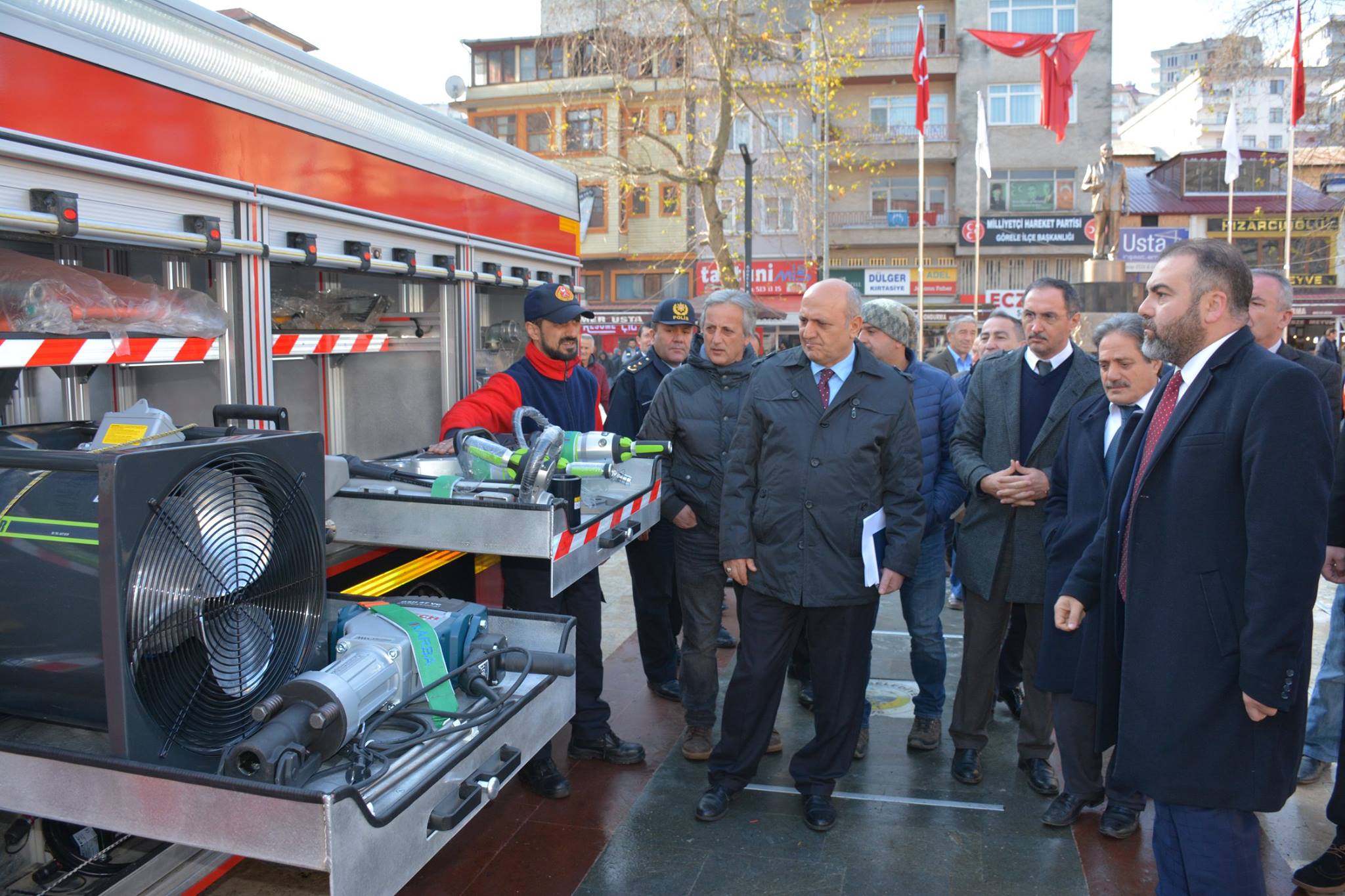 Arama Kurtarma Aracı İlçemize Geldi