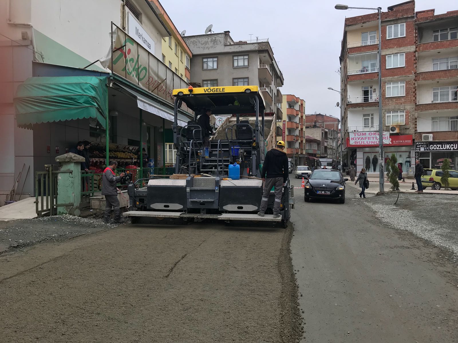 MİLLET CADDESİ ASFALTLANIYOR!