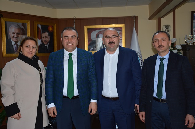ISPARTA DSİ 18. BÖLGE MÜDÜRÜ BERBER’DEN BAŞKANA ZİYARET