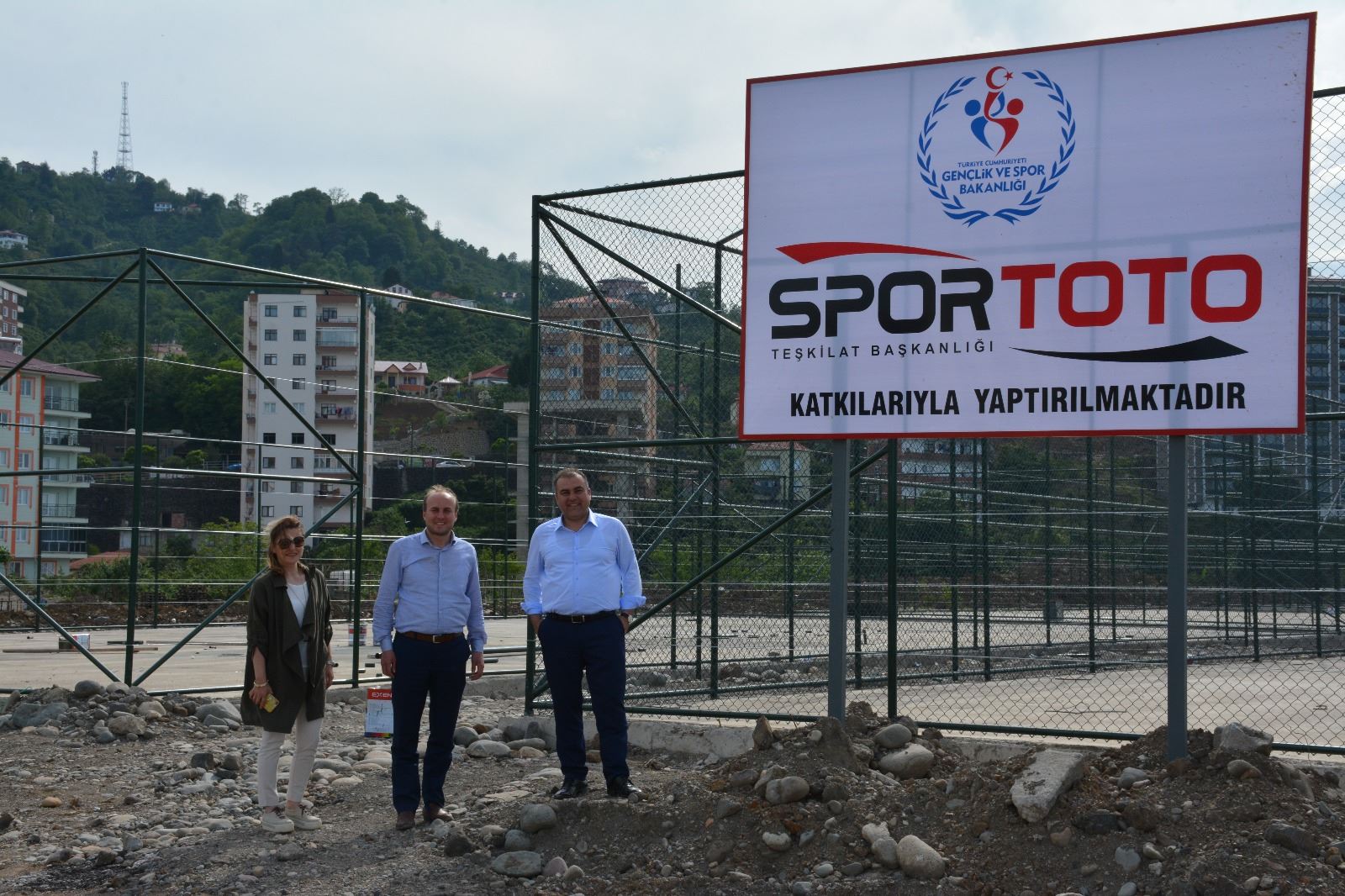 GÖRELE’DE SPOR TESİSLERİNİN YAPIMINA BAŞLANDI