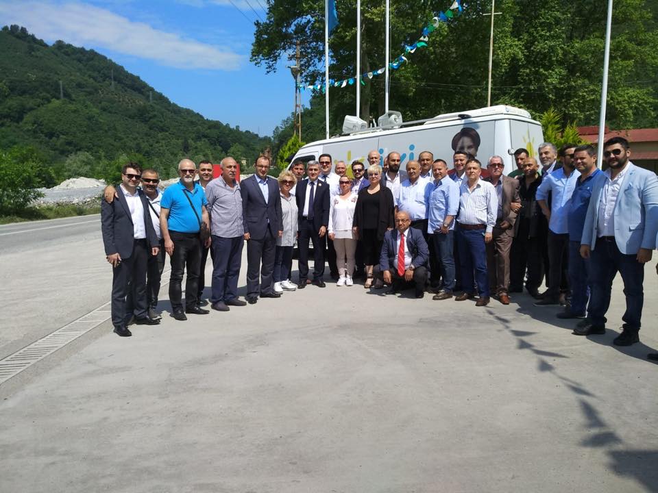 Erzurum, ilk ilçe ziyaretini baba ocağı Dereli’ye gerçekleştirdi