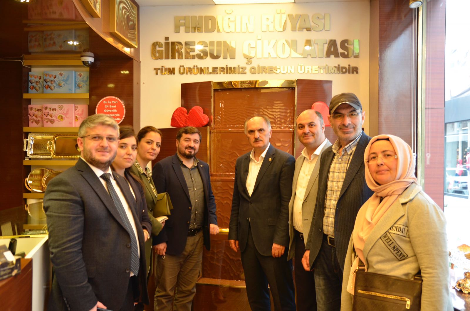 Cemal Öztürk Giresun Merkez Esnaflarını Ziyaret Etti