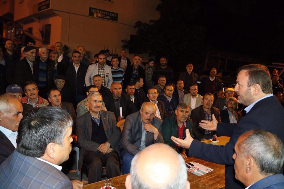 SABRİ ÖZTÜRK’E BABA OCAĞINDA BÜYÜK İLGİ