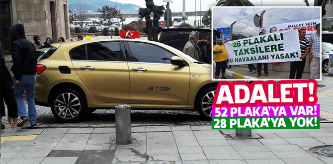 Giresun’lu Taksicilere Ses Ver!