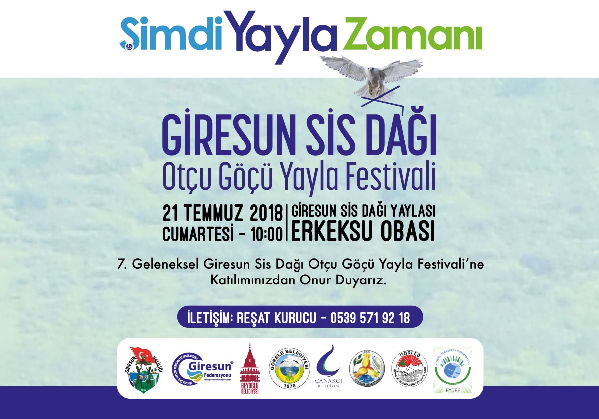 GİRESUN SİS DAĞI OTÇU GÖÇÜ YAYLA FESTİVALİ…